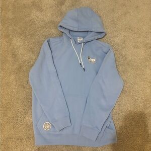 blue goat hoodie